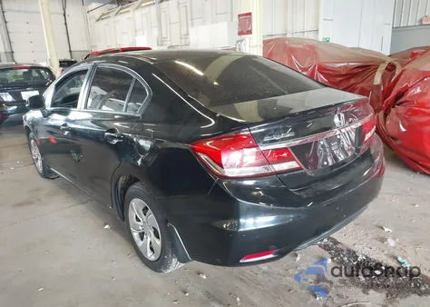 2013 Honda Civic Lx из США, поврежденный, VIN 19XFB2F51DE209733